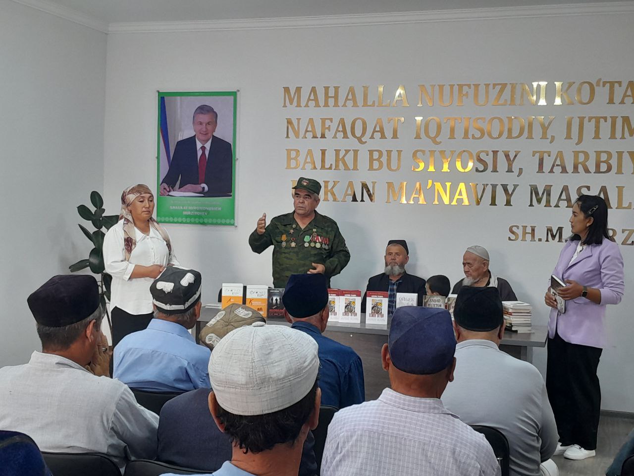 "Keksalarga hurmat-yoshlarga ibrat" shiori ostida ma`naviy-ma`rifiy tadbir tashkil qilindi.